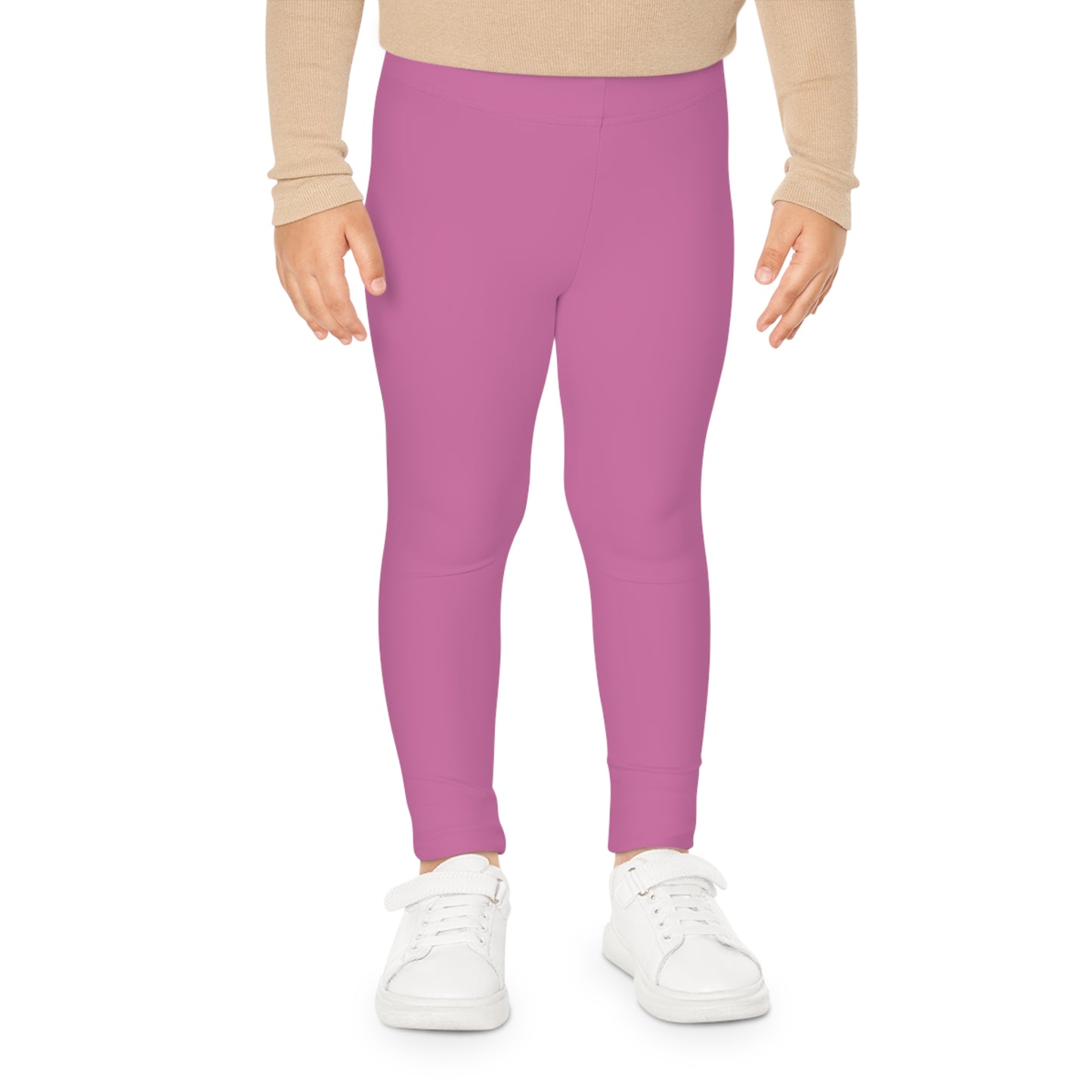 Minimalist | Color Comfortable Girls Leggings with Cross Design