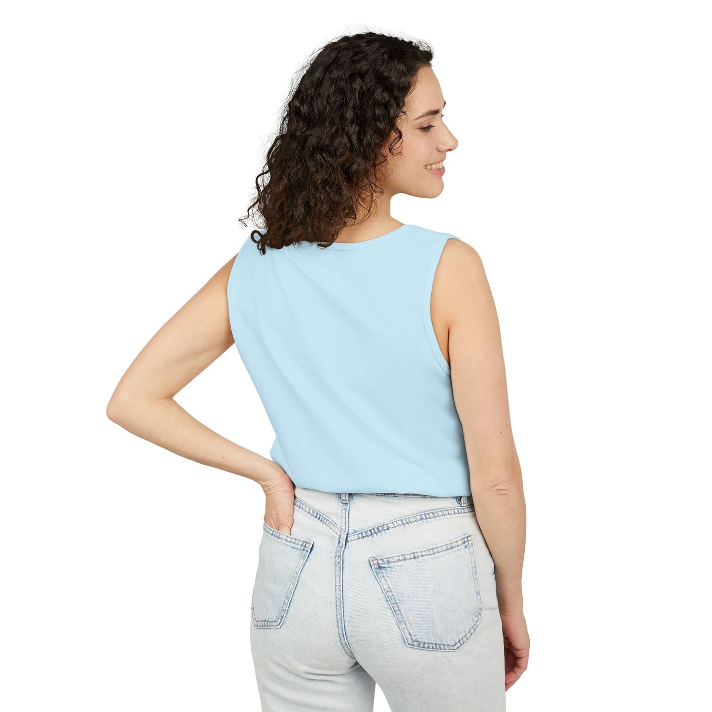 Minimalist | Unisex Cross Design Tank Top