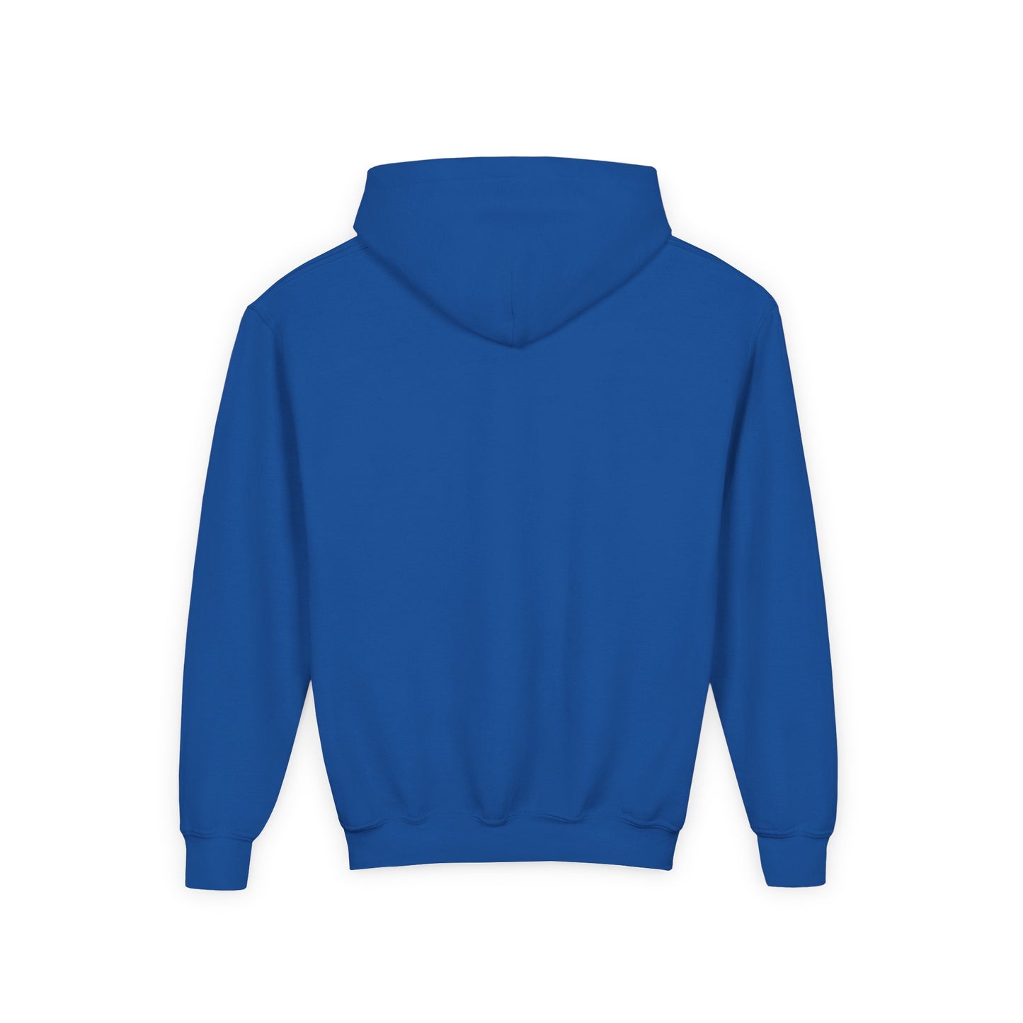 Minimalist | Muted Youth Heavy Blend Hooded Sweatshirt - Faithful Style with Inspirational Cross Design
