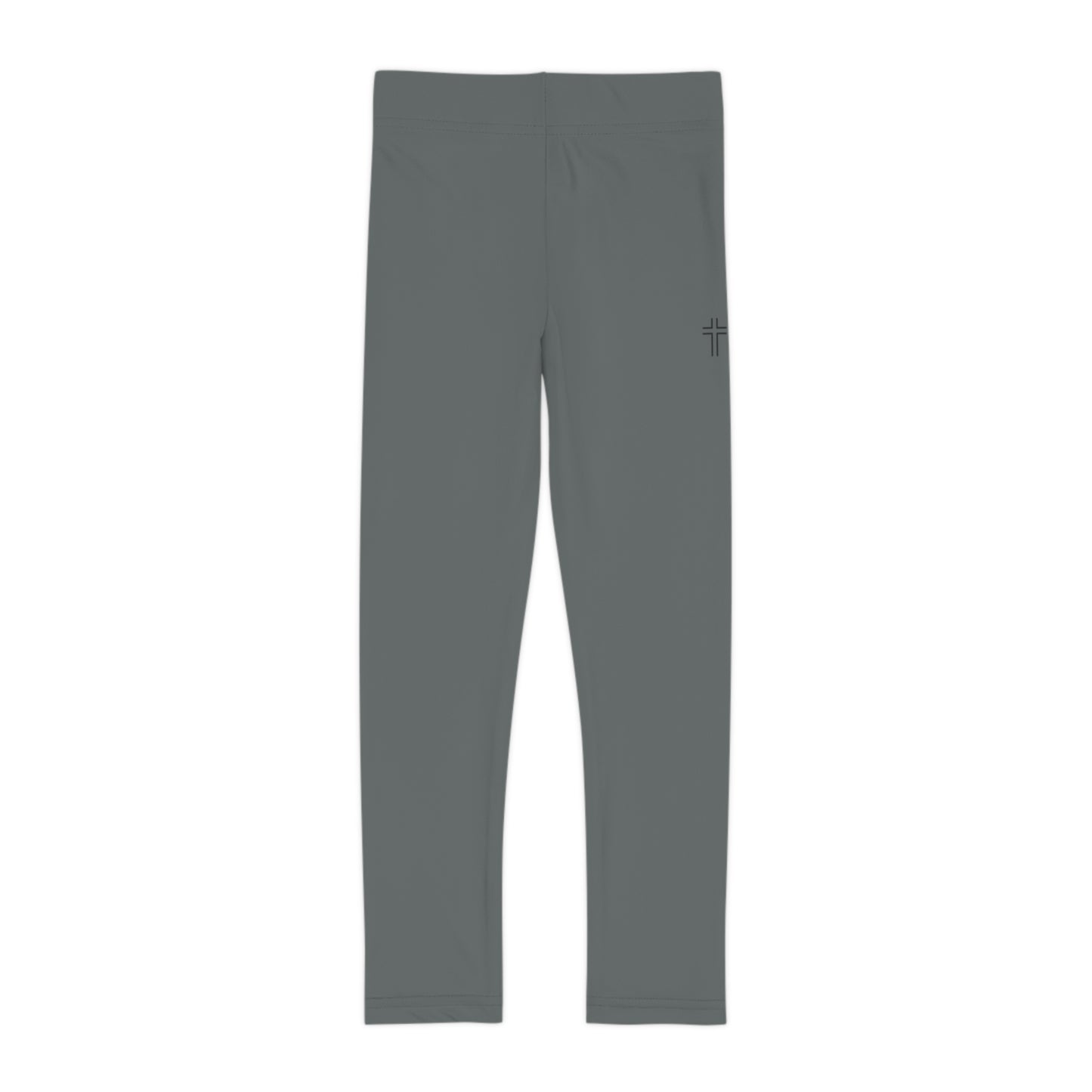 Minimalist | Color Comfortable Girls Leggings with Cross Design