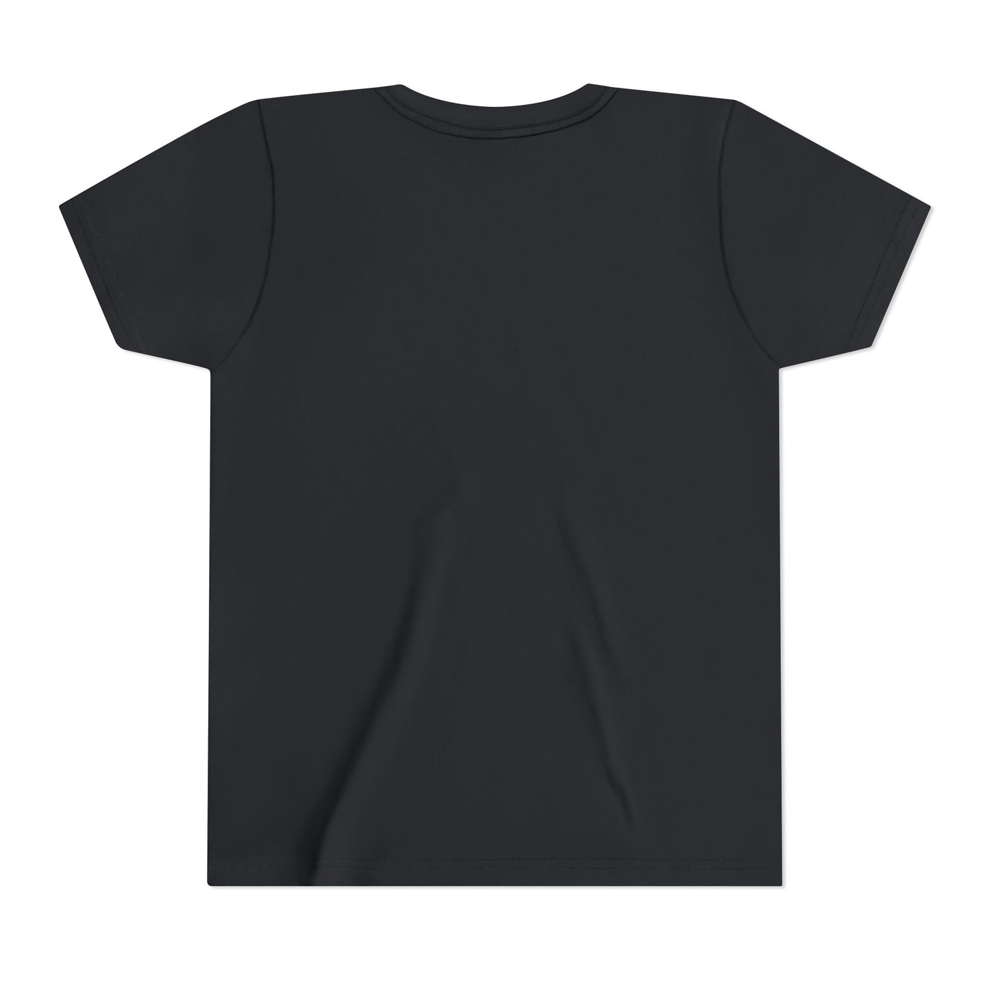 Minimalist | Youth Unisex Short Sleeve Tee with Cross Design
