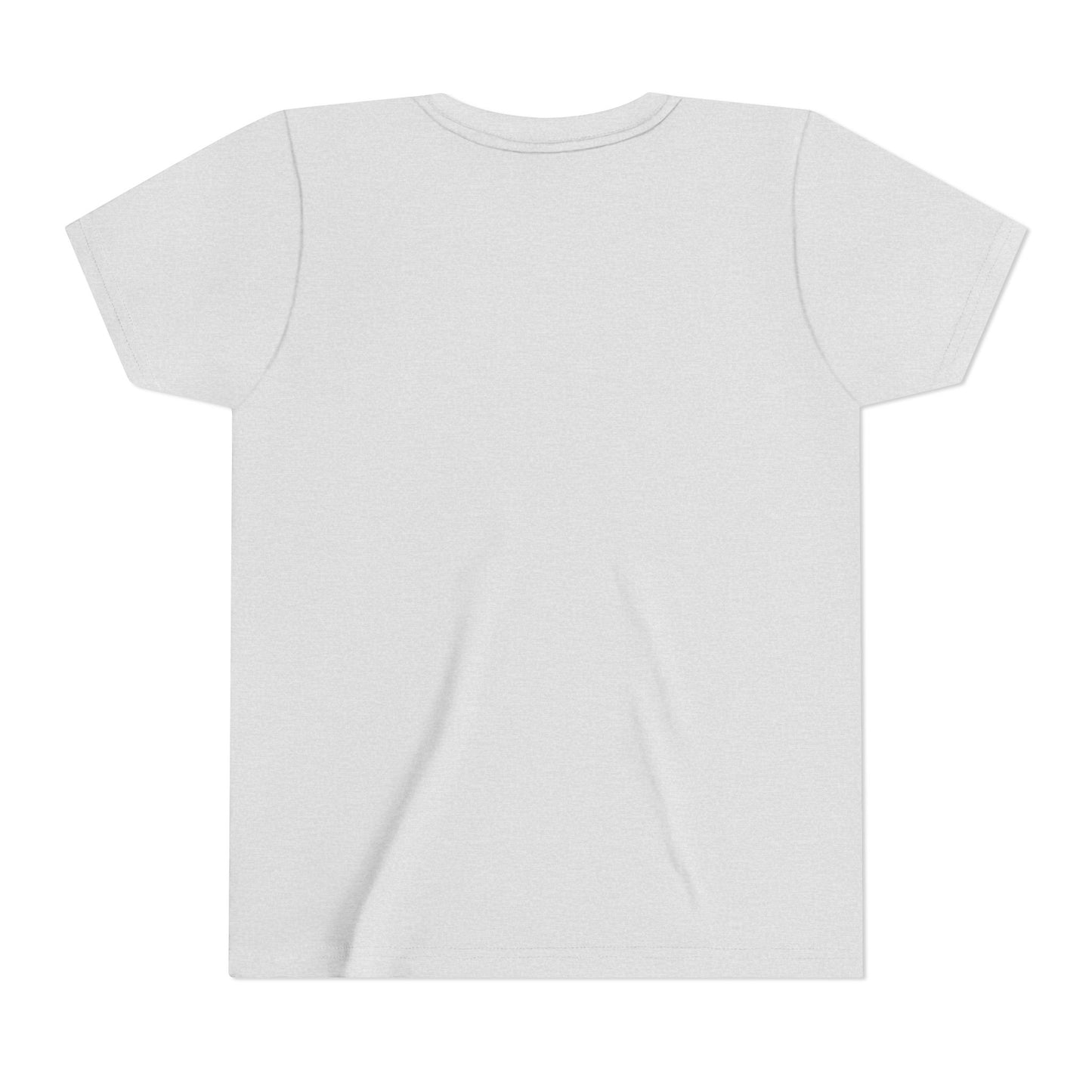 Minimalist | Youth Unisex Short Sleeve Tee with Cross Design