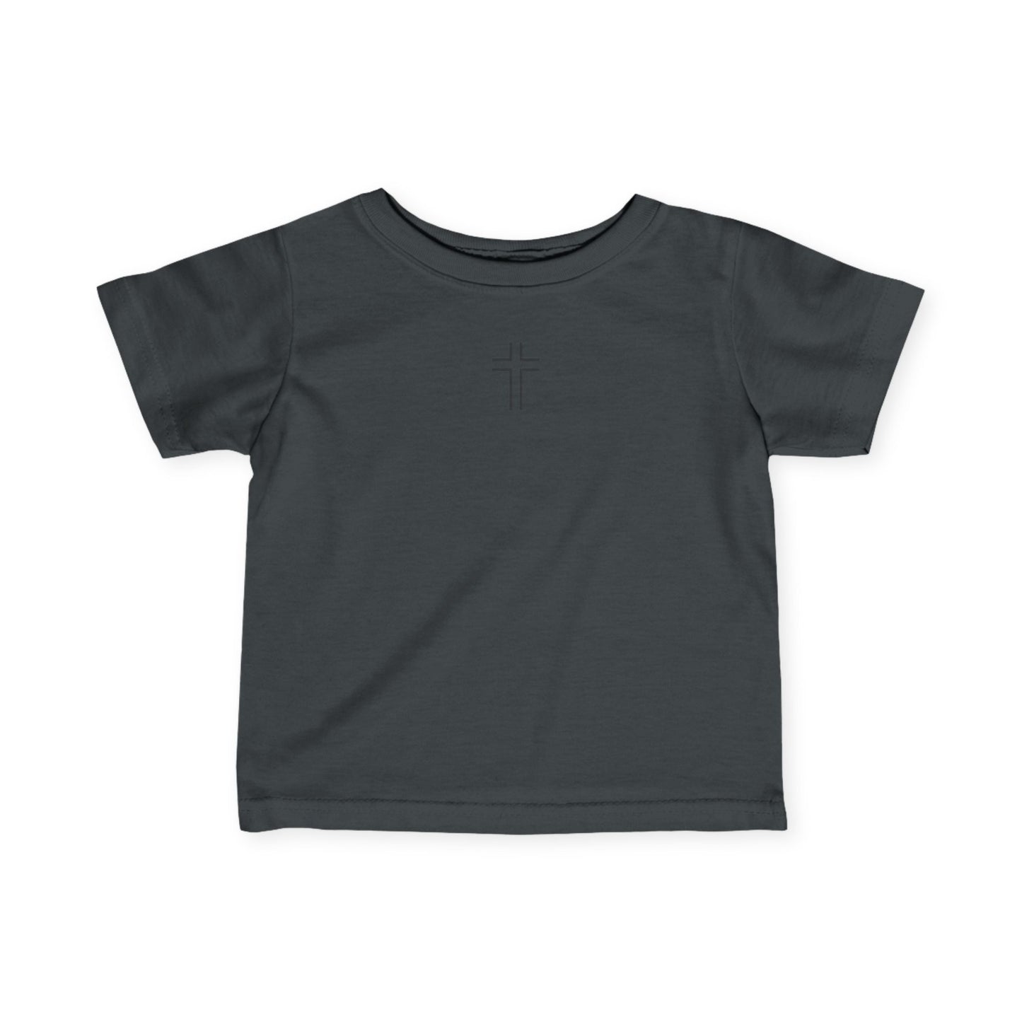 Minimalist | Unisex Infant Fine Jersey Tee with Cross Design