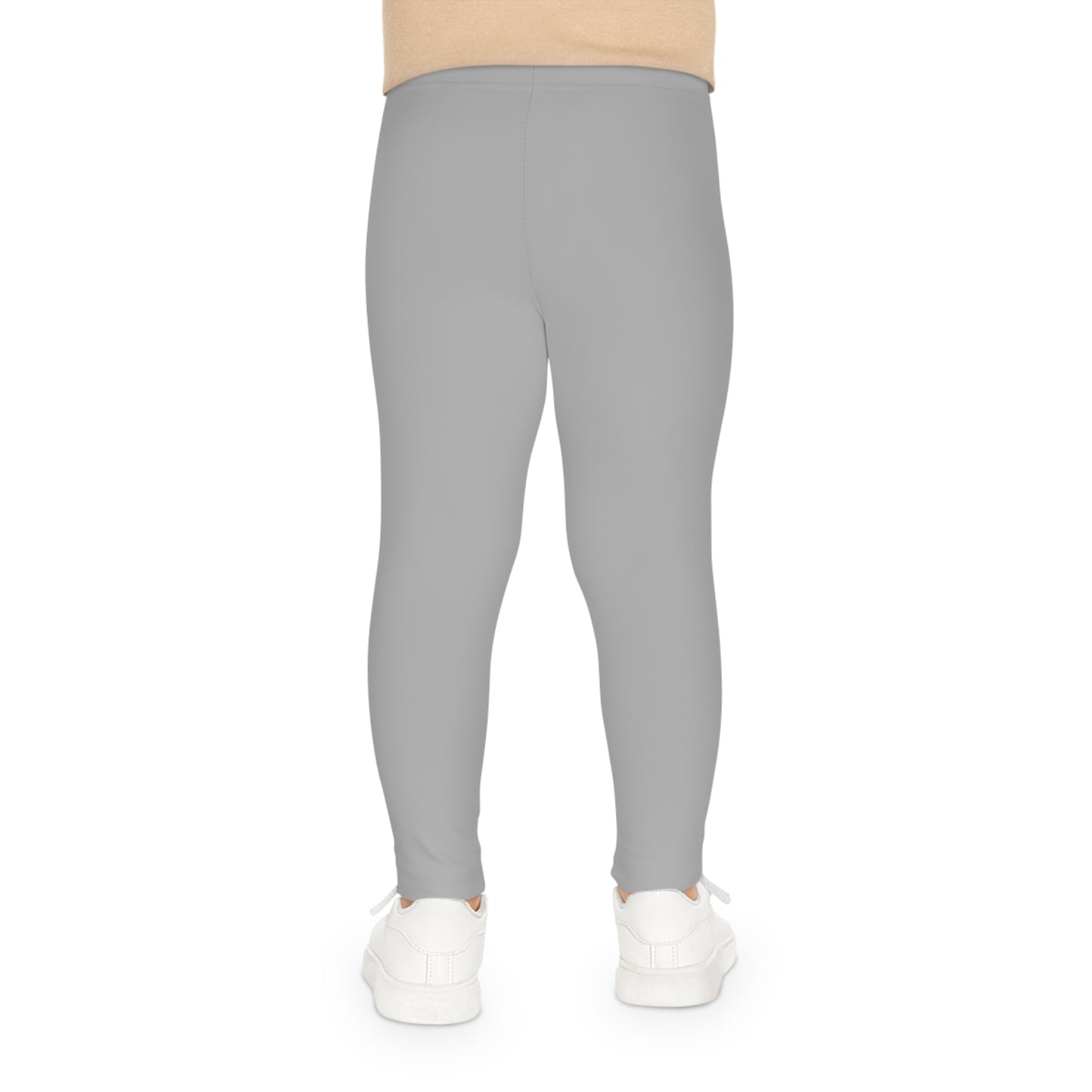 Minimalist | Muted Comfortable Girls Leggings with Cross Design