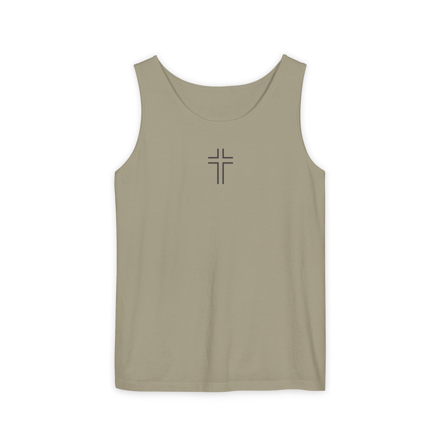 Minimalist | Unisex Cross Design Tank Top