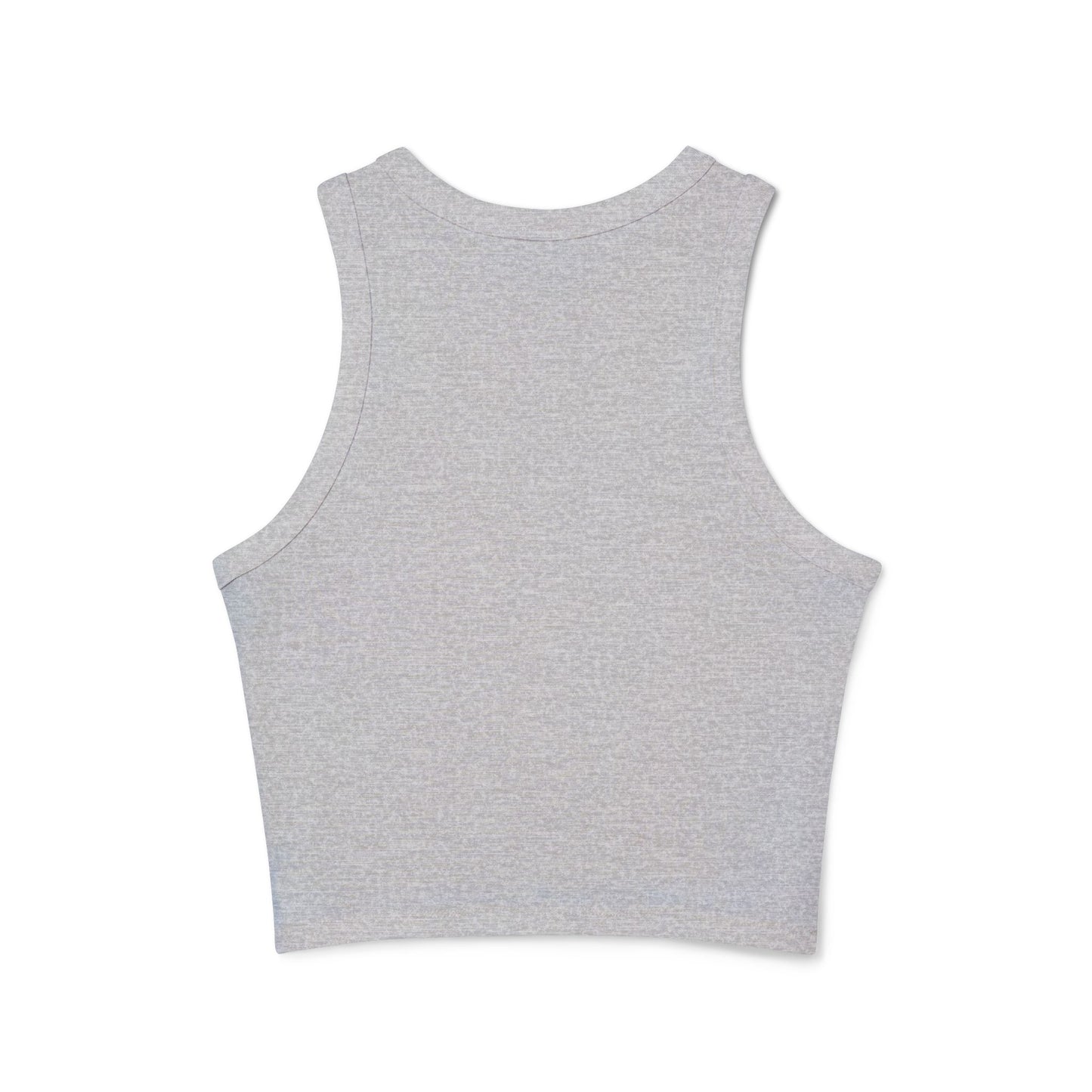 Minimalist | Women's Micro Rib Racer Cross Design Tank Top