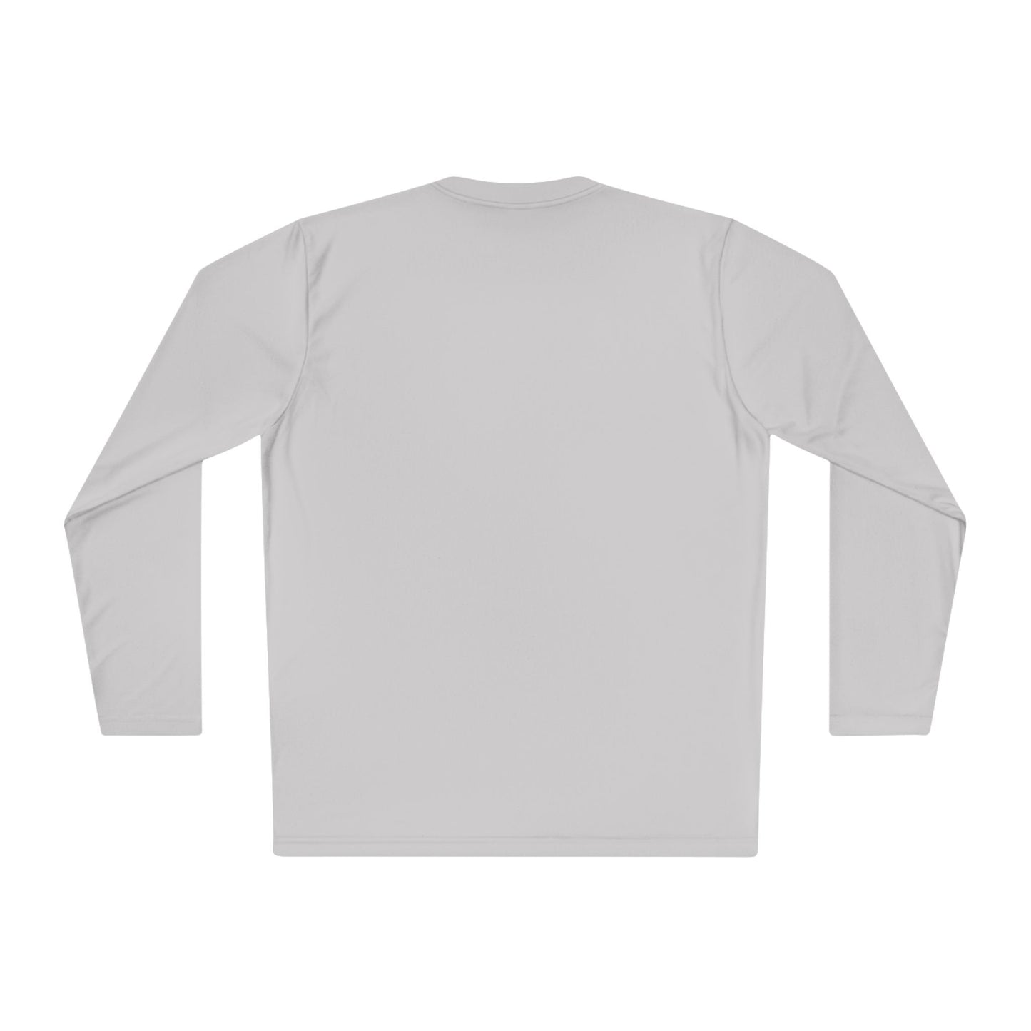 Minimalist | Unisex Long Sleeve Moisture Wicking Tee with Cross Design