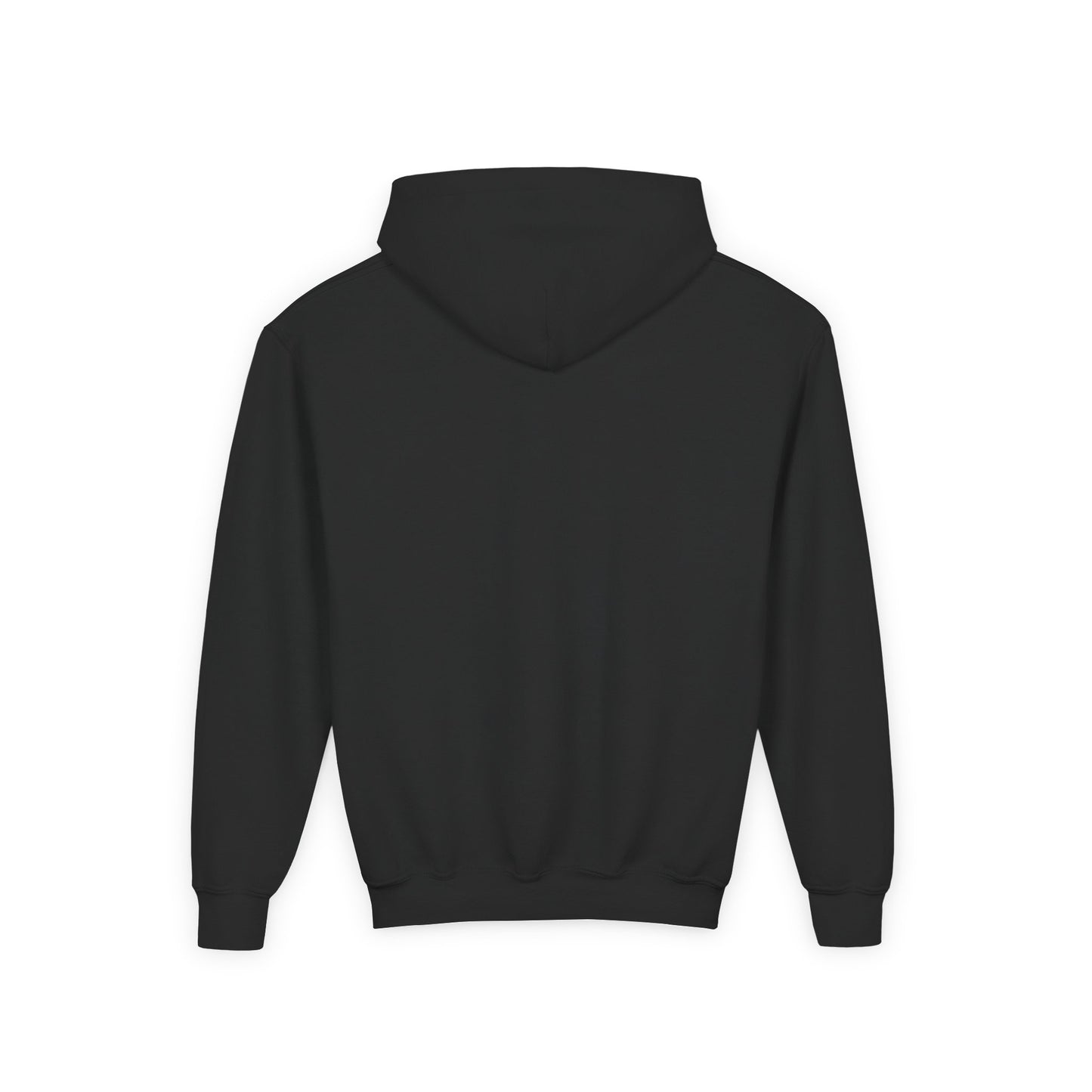 Minimalist | Muted Youth Heavy Blend Hooded Sweatshirt - Faithful Style with Inspirational Cross Design