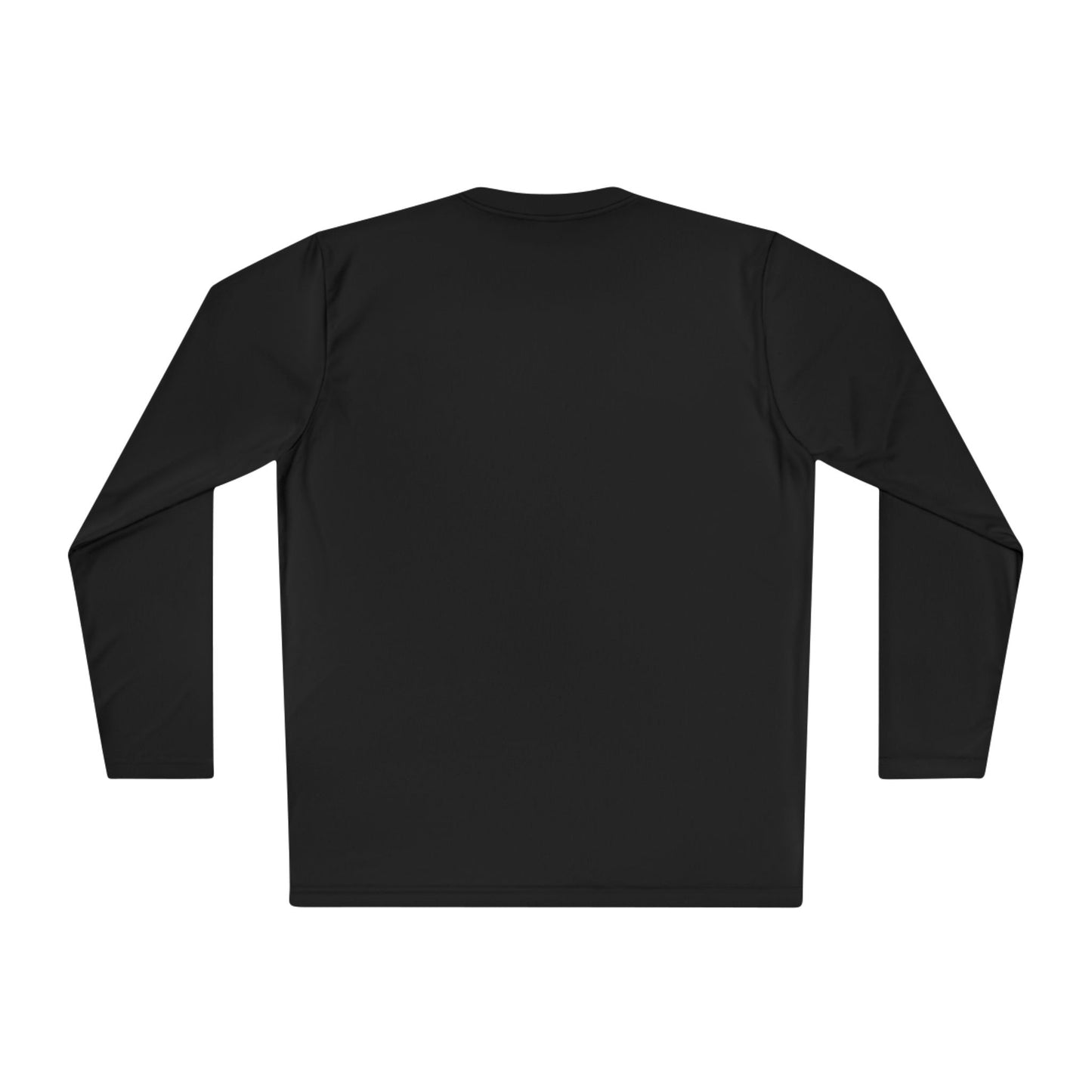 Minimalist | Unisex Long Sleeve Moisture Wicking Tee with Cross Design