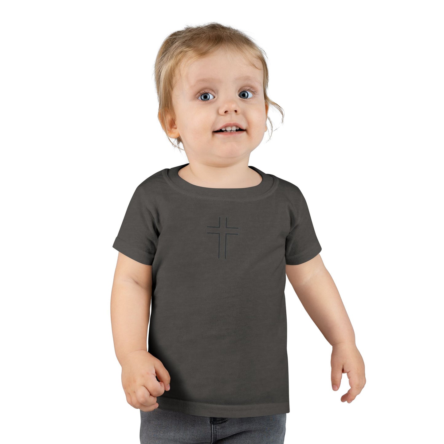 Minimalist | Toddler T-shirt with Cross Design