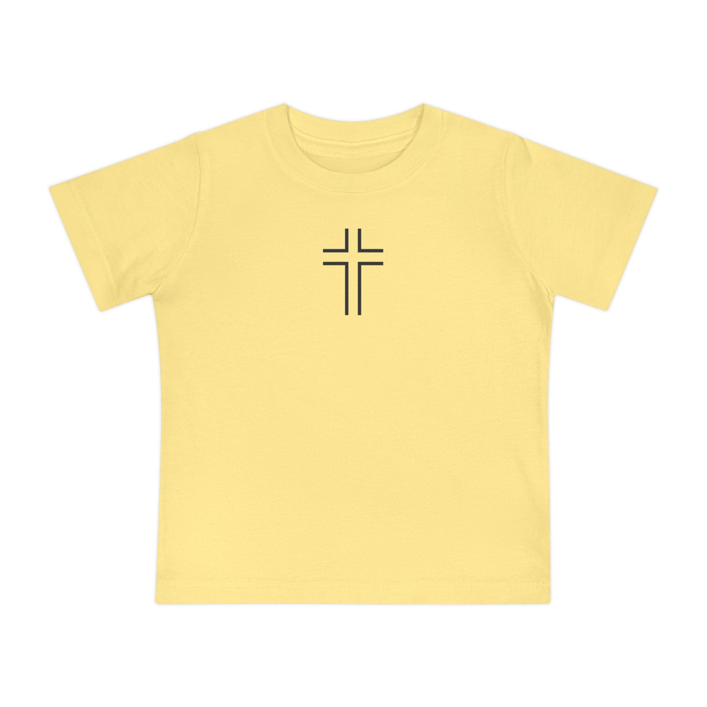Minimalist | Baby Short Sleeve T-Shirt with Cross Design