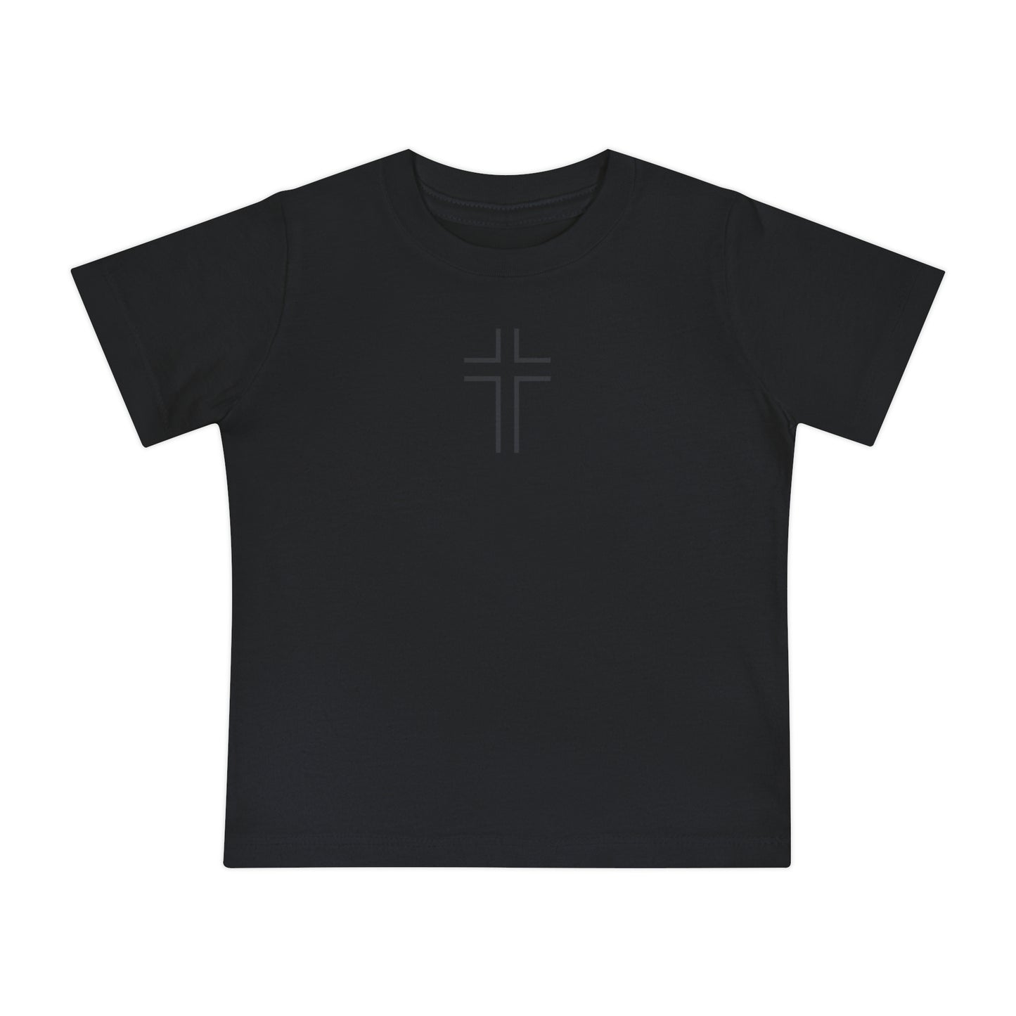Minimalist | Baby Short Sleeve T-Shirt with Cross Design