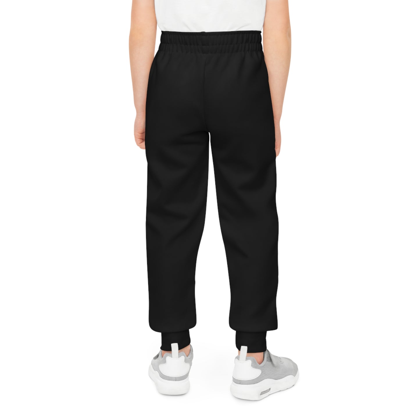 Minimalist | Muted Youth Joggers with Inspirational Cross Design - Comfortable & Stylish Activewear for Kids