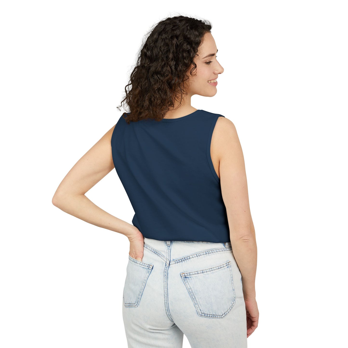 Minimalist | Unisex Cross Design Tank Top