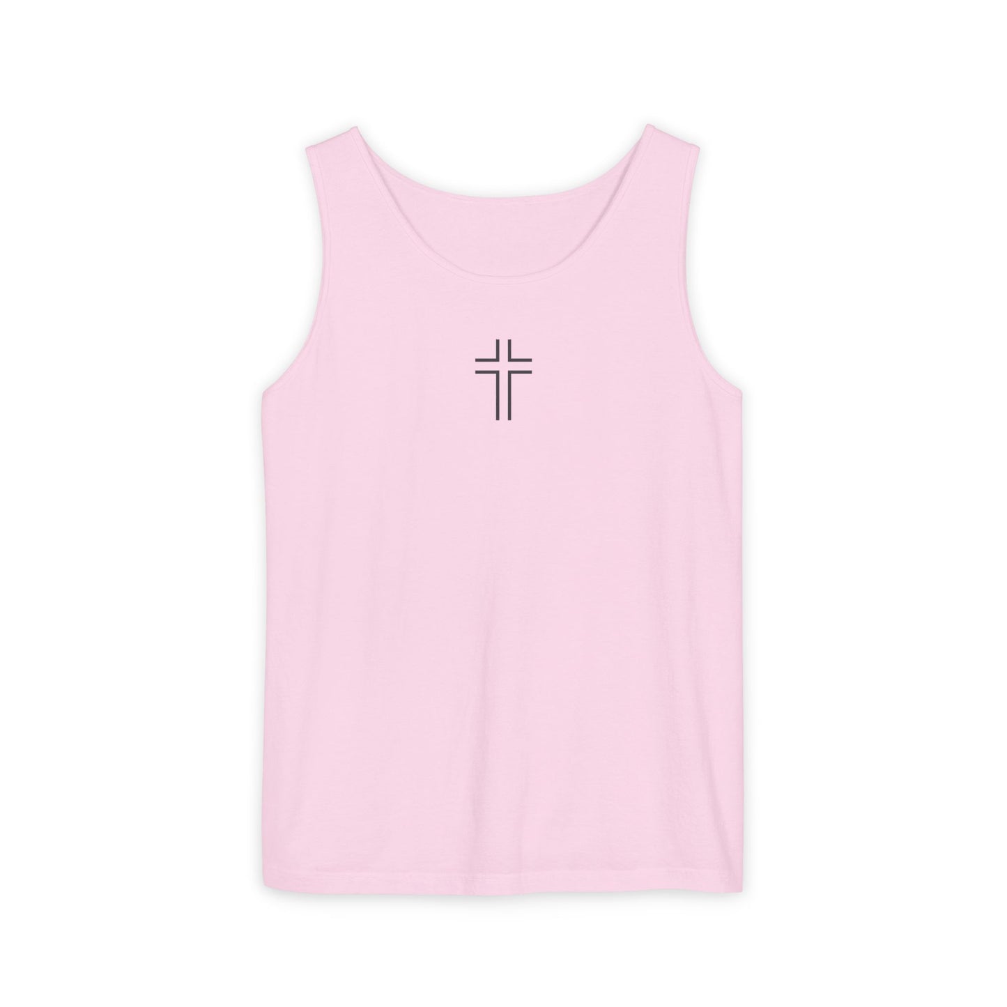 Minimalist | Unisex Cross Design Tank Top
