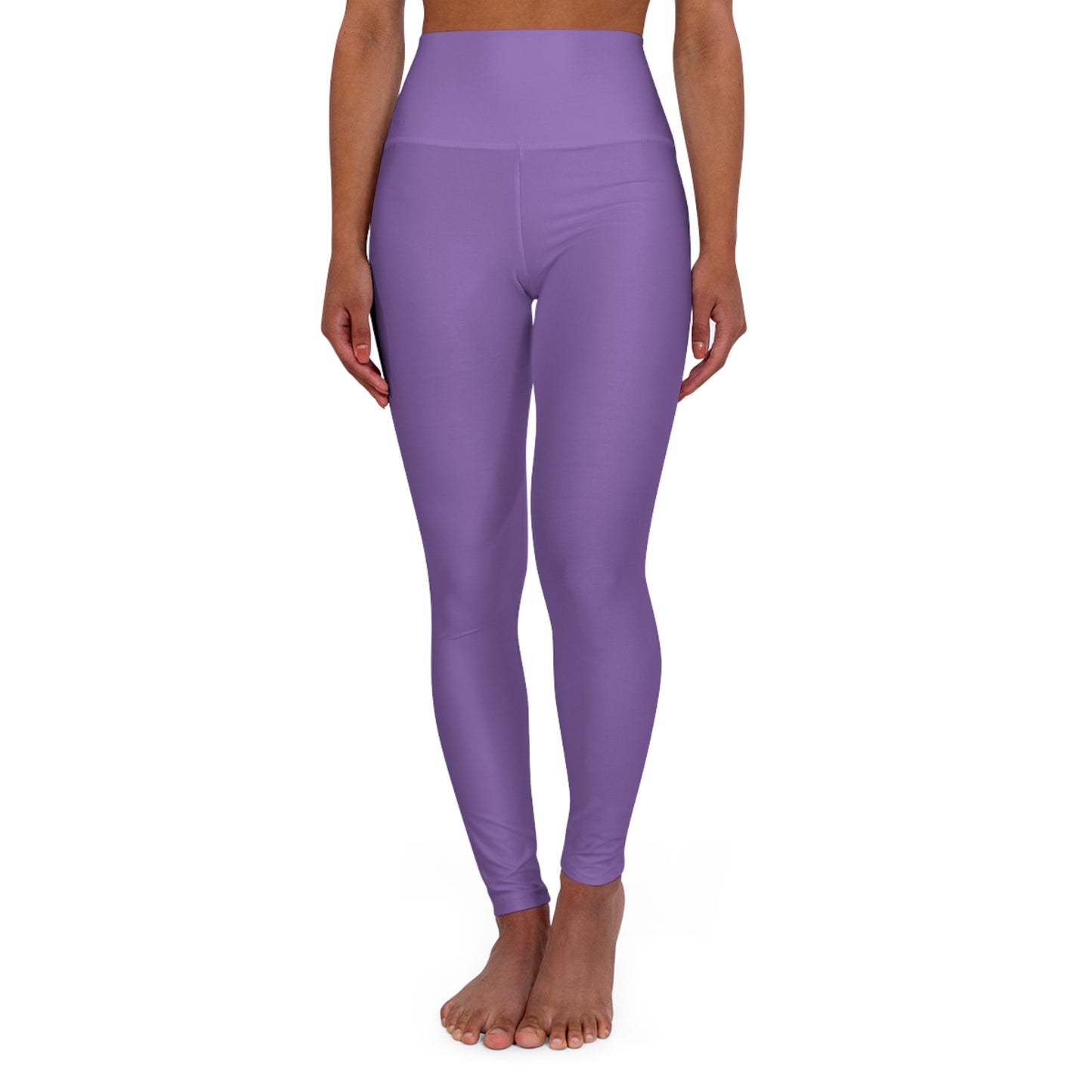 Minimalist | Color High Waisted Fitness Leggings with Cross Design - Perfect for Faith & Fitness