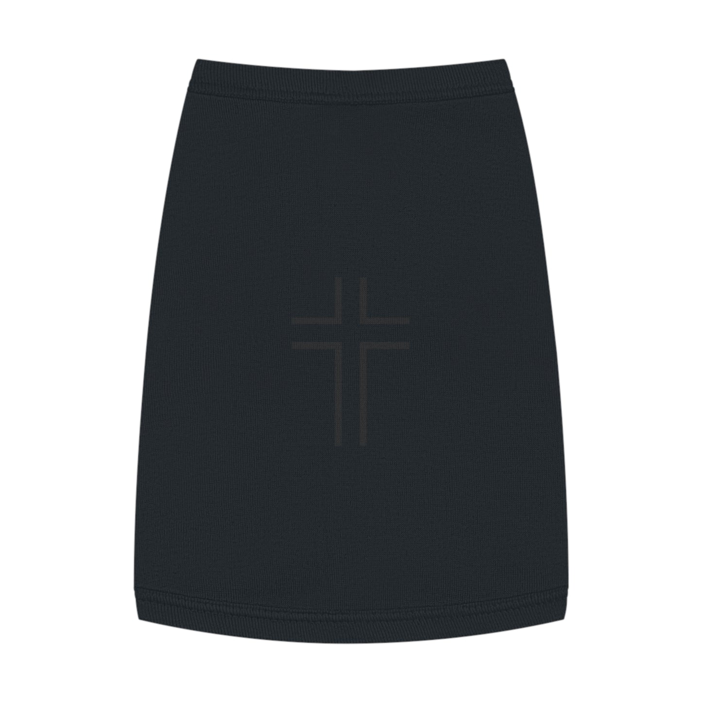 Minimalist | Pet Tank Top with Cross Design