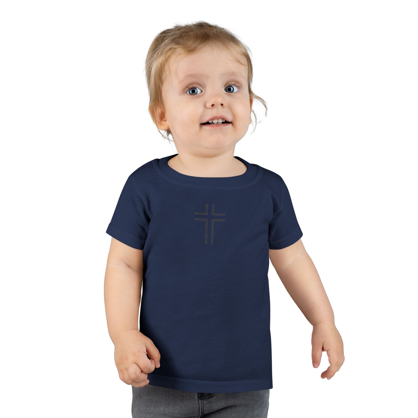 Minimalist | Toddler T-shirt with Cross Design