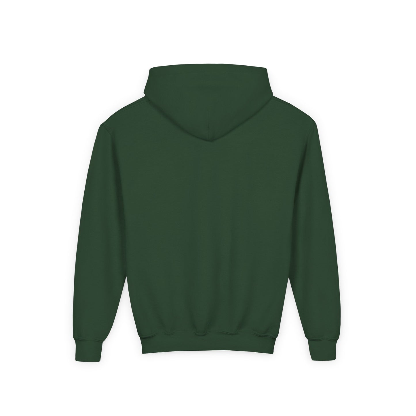 Minimalist | Muted Youth Heavy Blend Hooded Sweatshirt - Faithful Style with Inspirational Cross Design