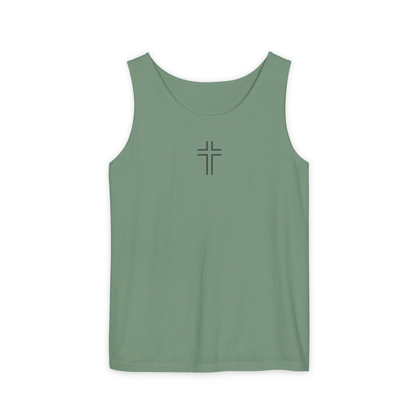 Minimalist | Unisex Cross Design Tank Top