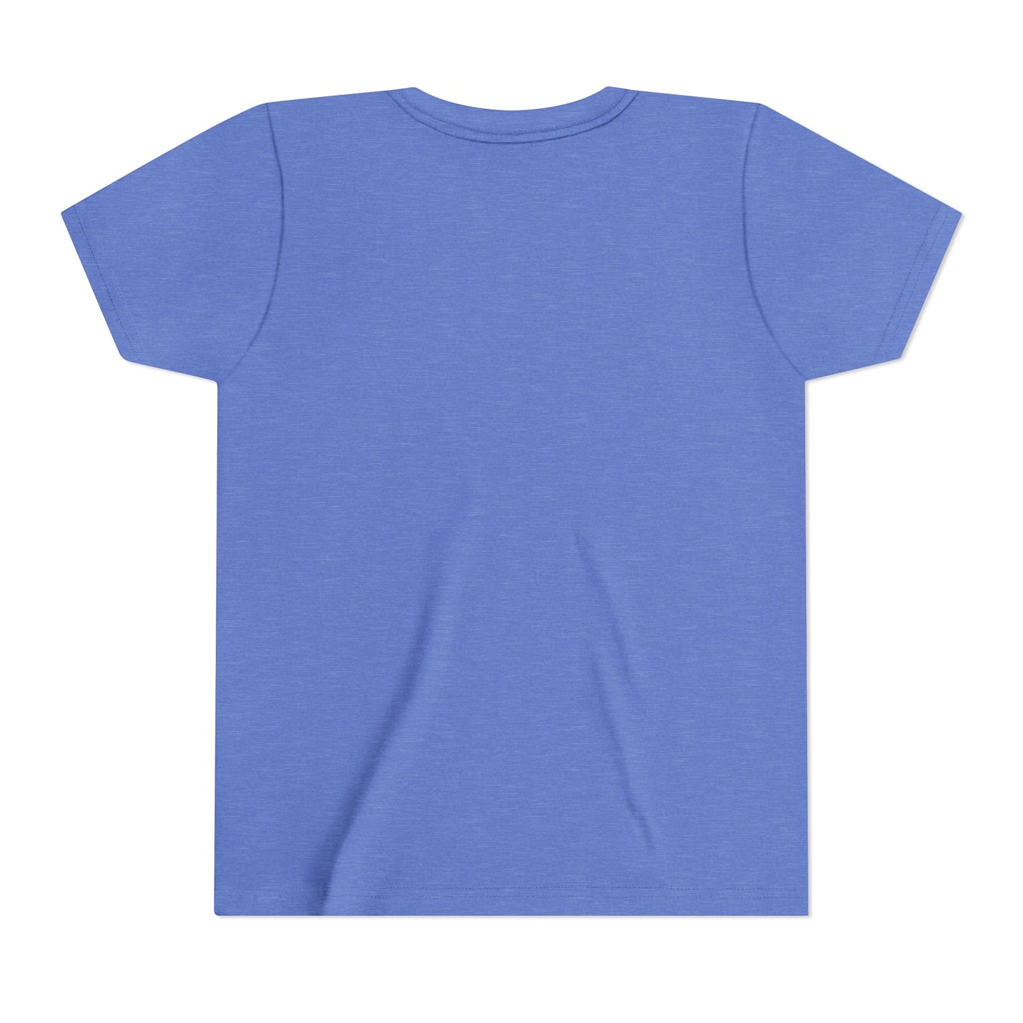 Minimalist | Youth Unisex Short Sleeve Tee with Cross Design