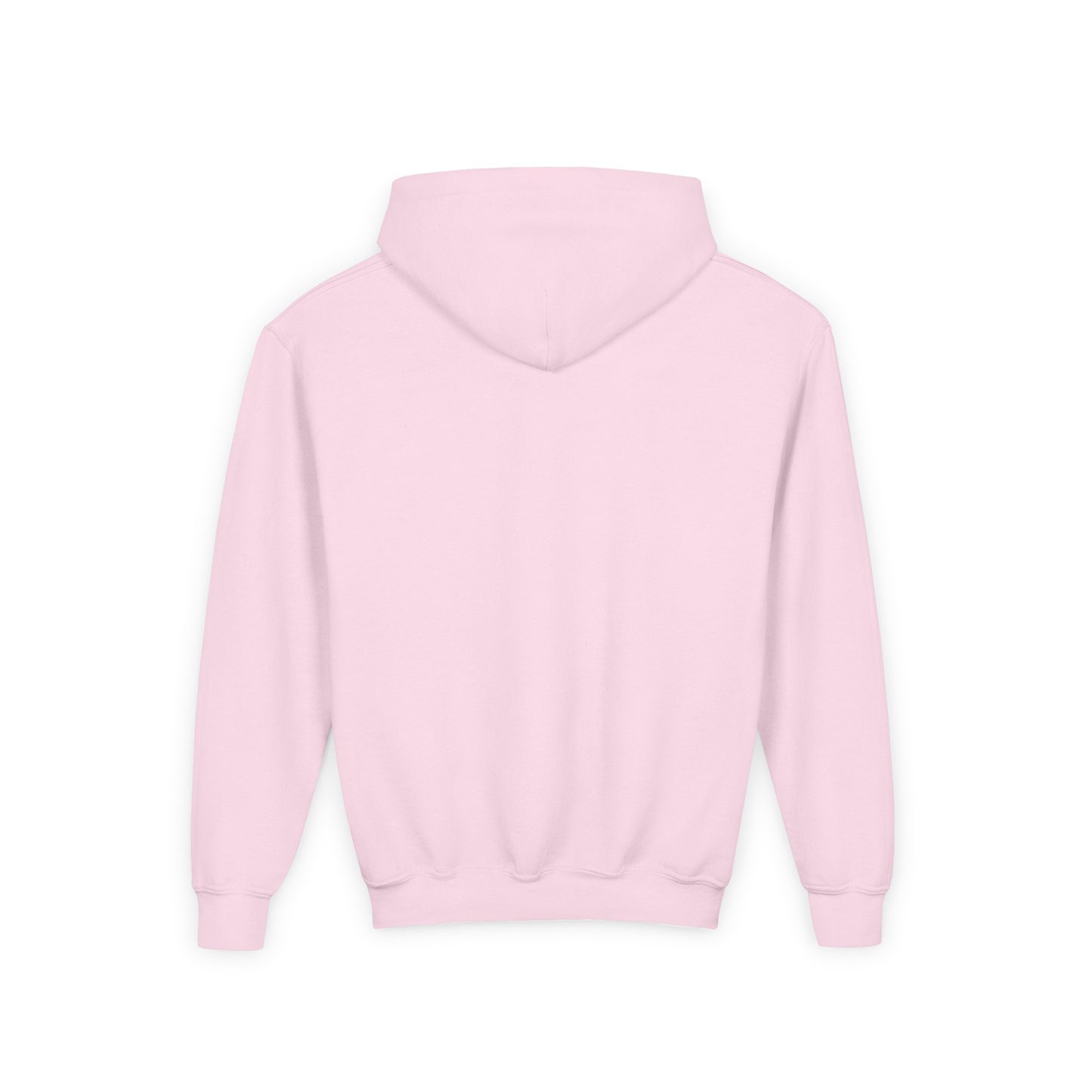 Minimalist | Muted Youth Heavy Blend Hooded Sweatshirt - Faithful Style with Inspirational Cross Design