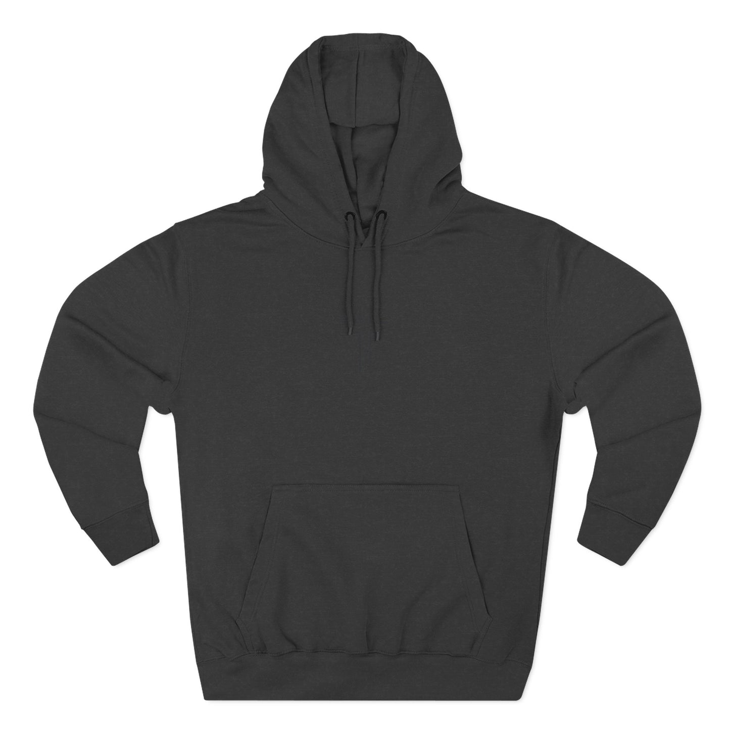 Minimalist | Unisex Fleece Hoodie with Cross Design