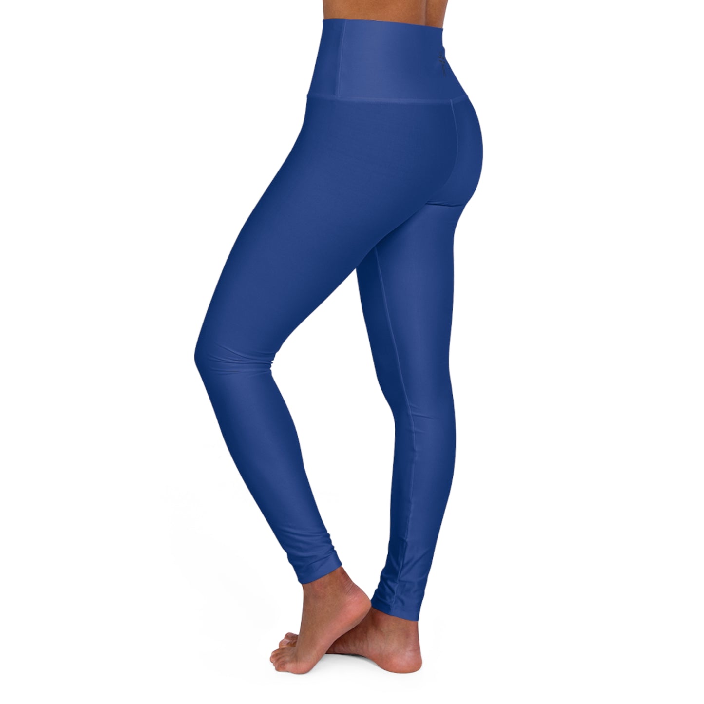 Minimalist | Color High Waisted Fitness Leggings with Cross Design - Perfect for Faith & Fitness
