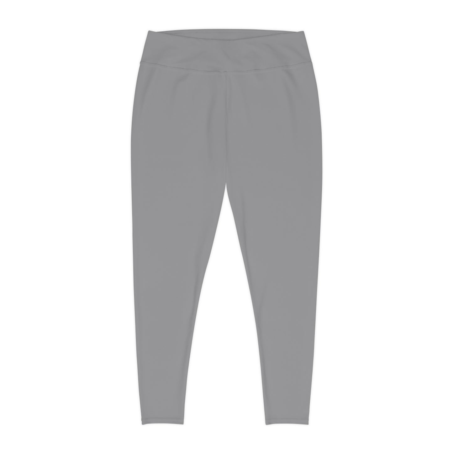 Minimalist | Muted Plus Size High Waisted Fitness Leggings with Cross Design - Perfect for Faith & Fitness