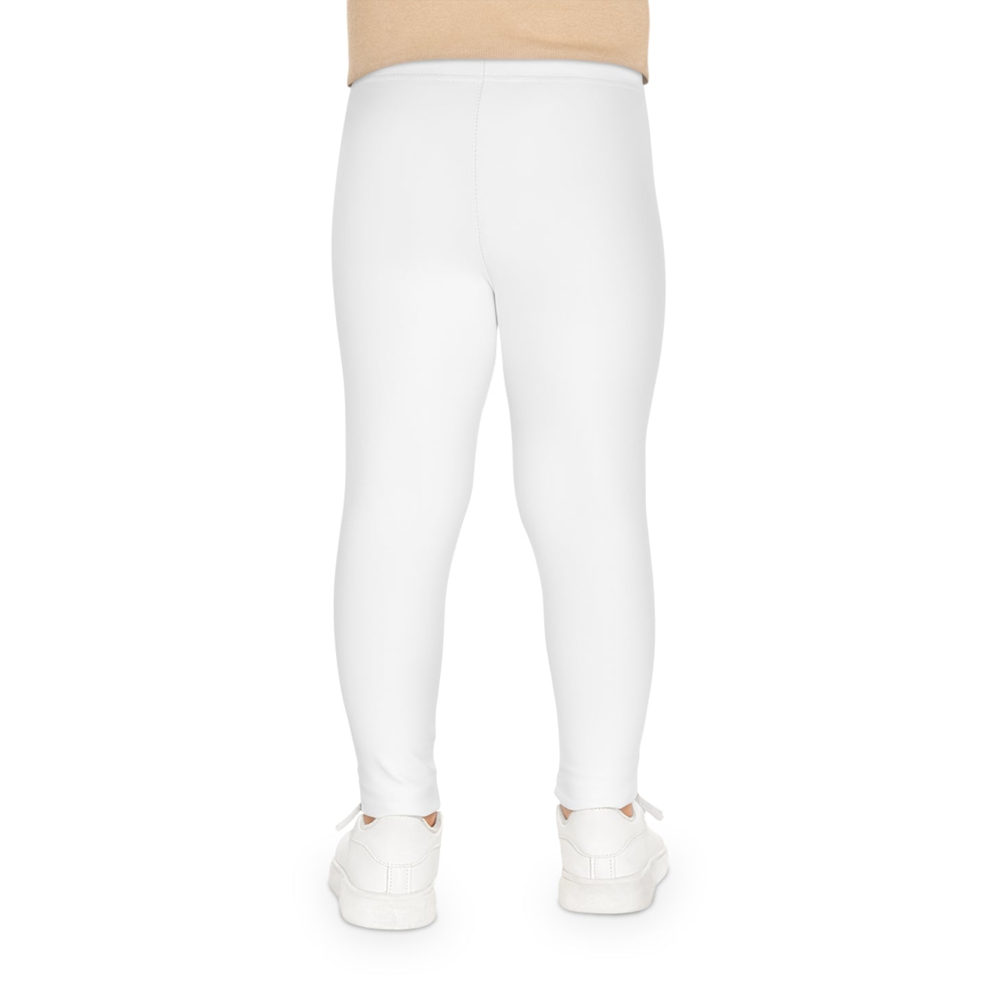 Minimalist | Muted Comfortable Girls Leggings with Cross Design