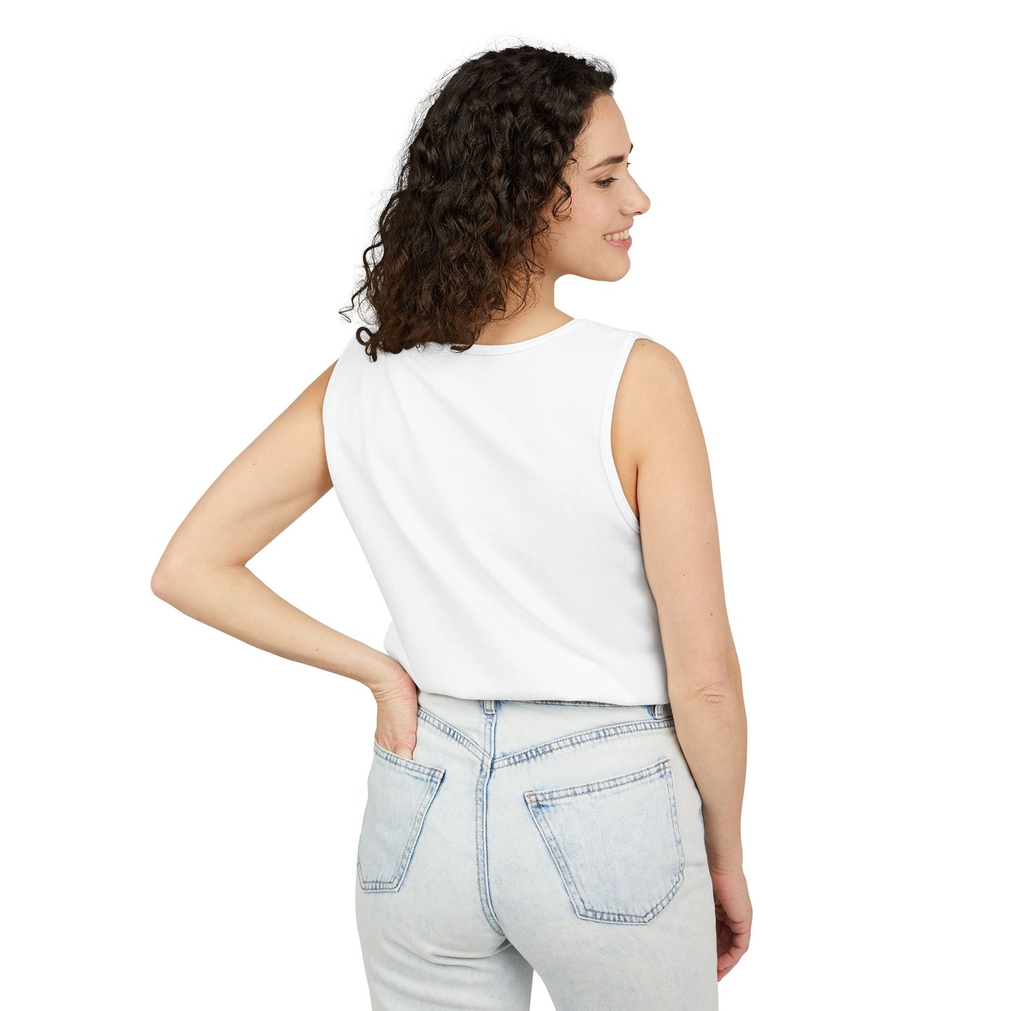 Minimalist | Unisex Cross Design Tank Top