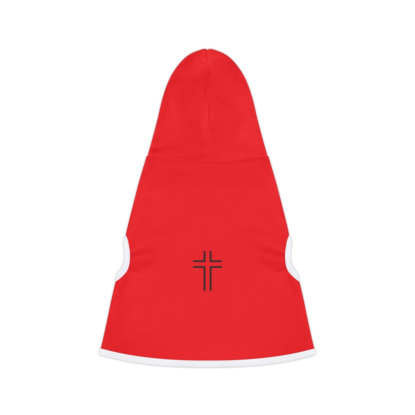 Minimalist | Pet Hoodie with Cross Design
