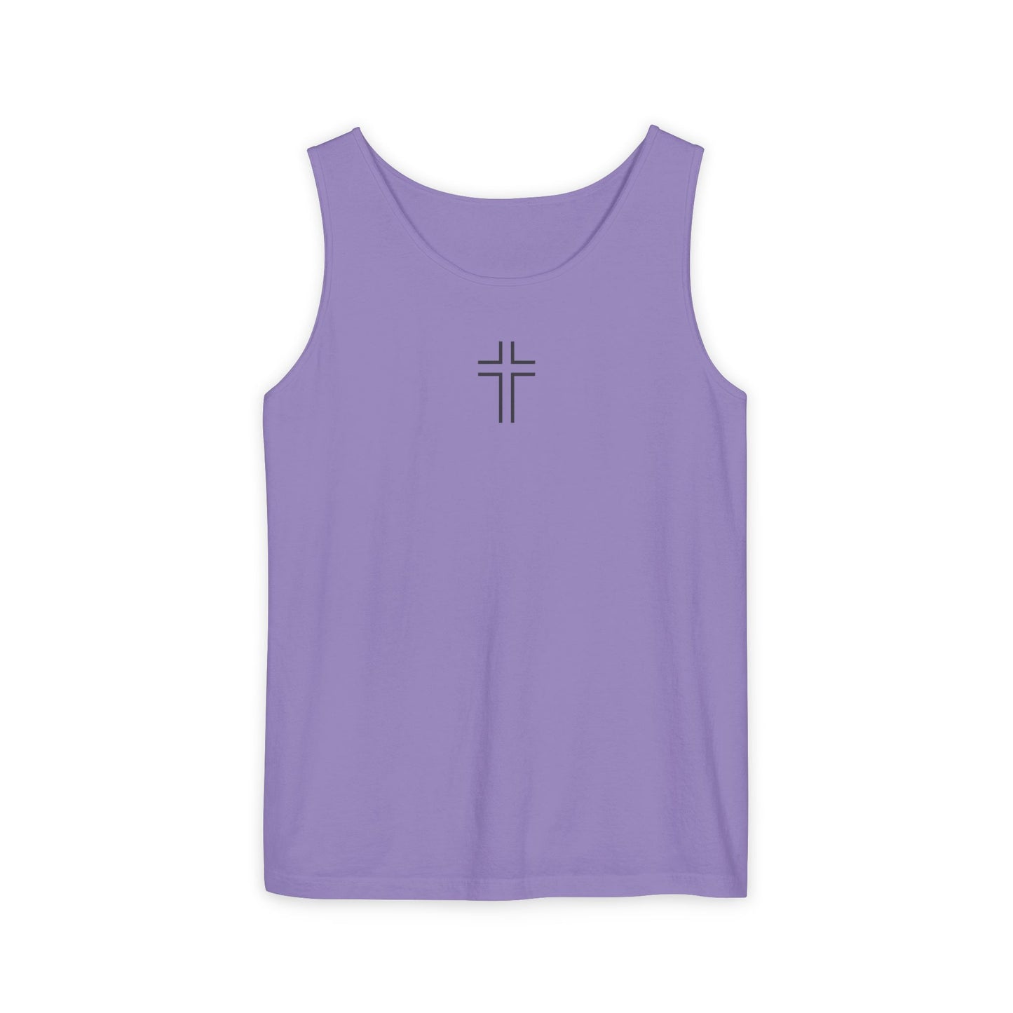 Minimalist | Unisex Cross Design Tank Top
