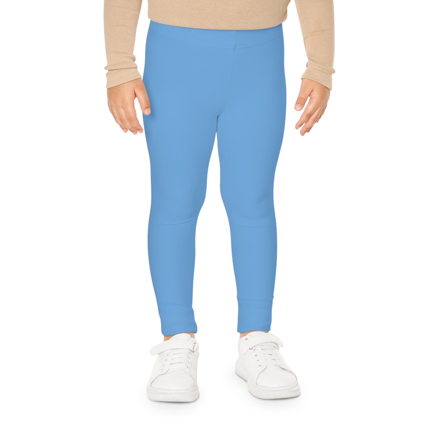 Minimalist | Color Comfortable Girls Leggings with Cross Design