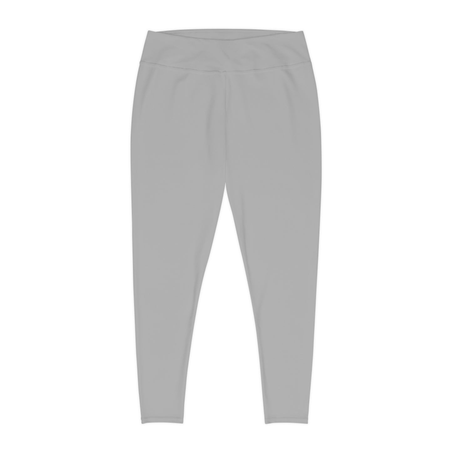 Minimalist | Muted Plus Size High Waisted Fitness Leggings with Cross Design - Perfect for Faith & Fitness