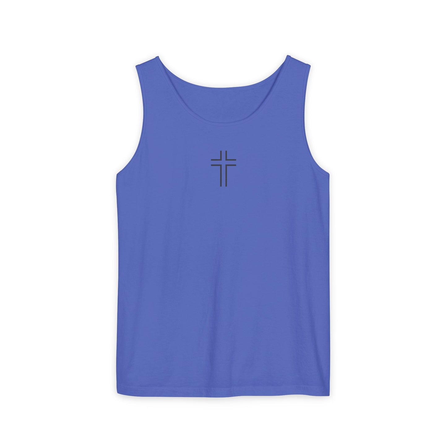 Minimalist | Unisex Cross Design Tank Top