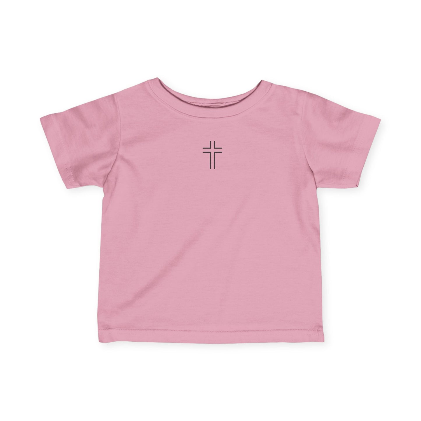 Minimalist | Unisex Infant Fine Jersey Tee with Cross Design