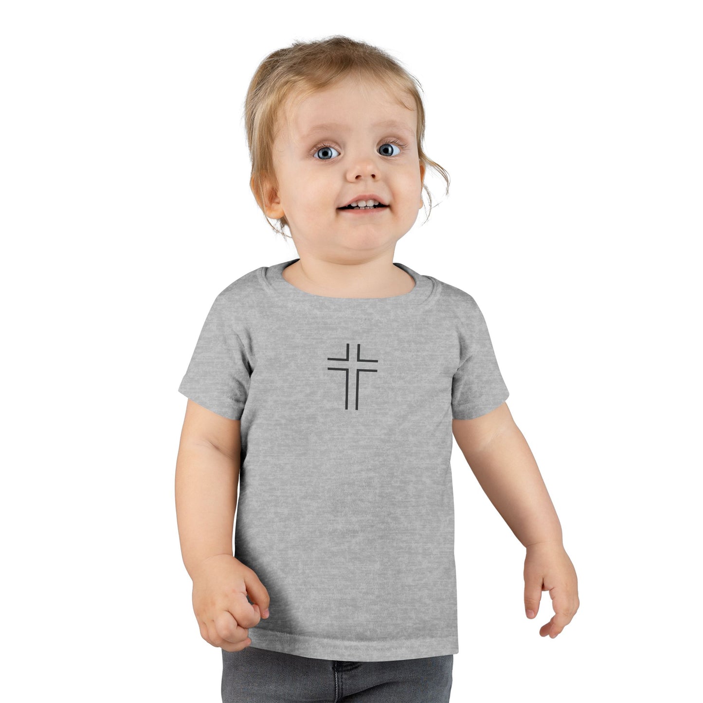 Minimalist | Toddler T-shirt with Cross Design