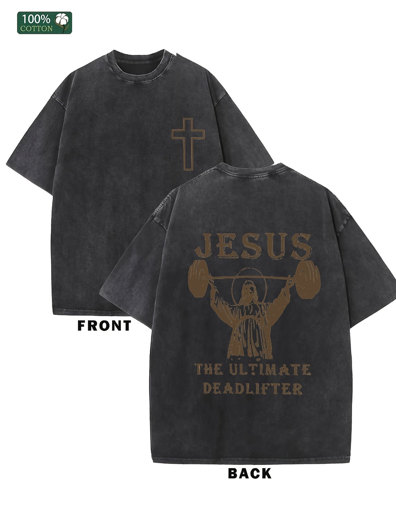 Jesus The Ultimate Hard Pull Men's Pattern T-Shirt