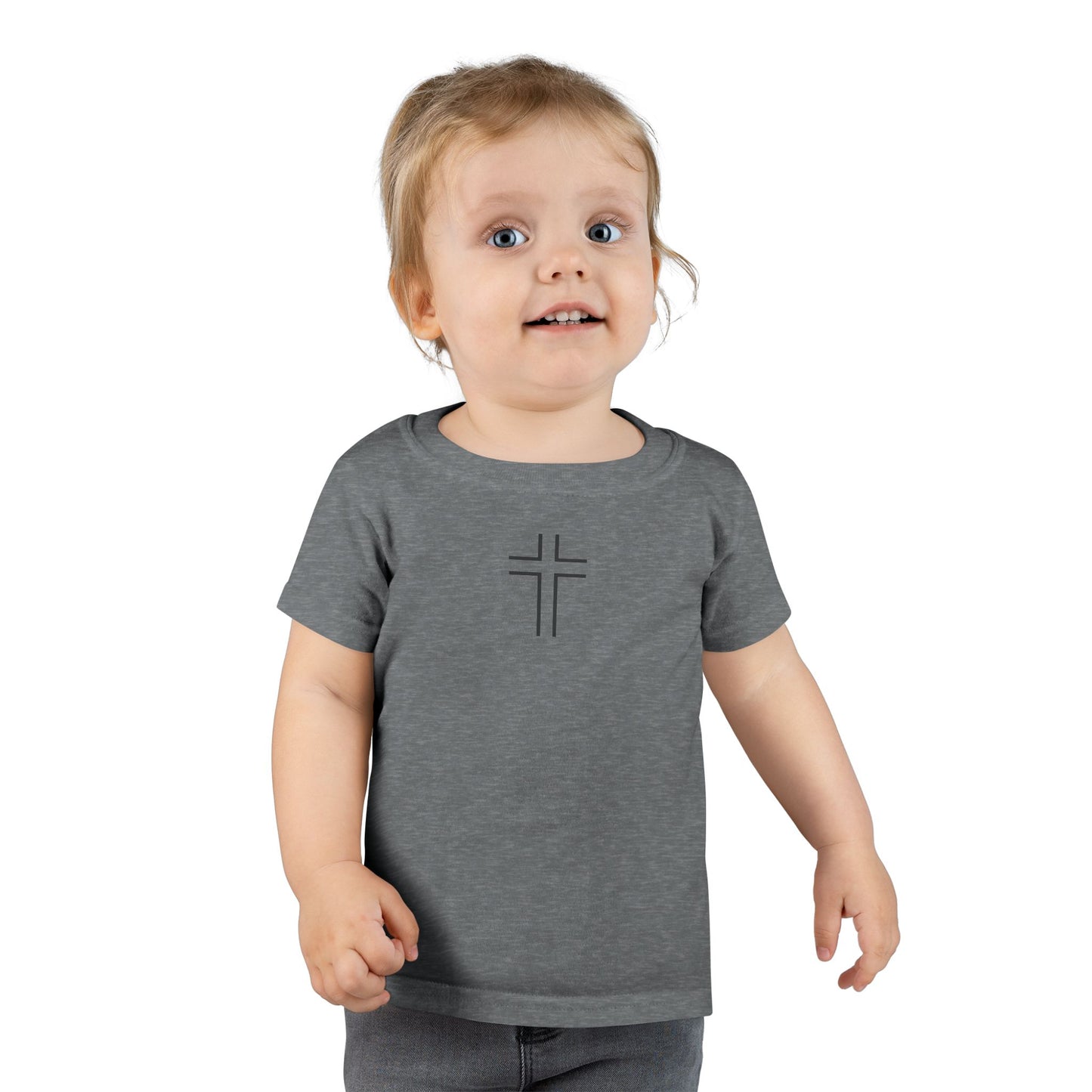 Minimalist | Toddler T-shirt with Cross Design