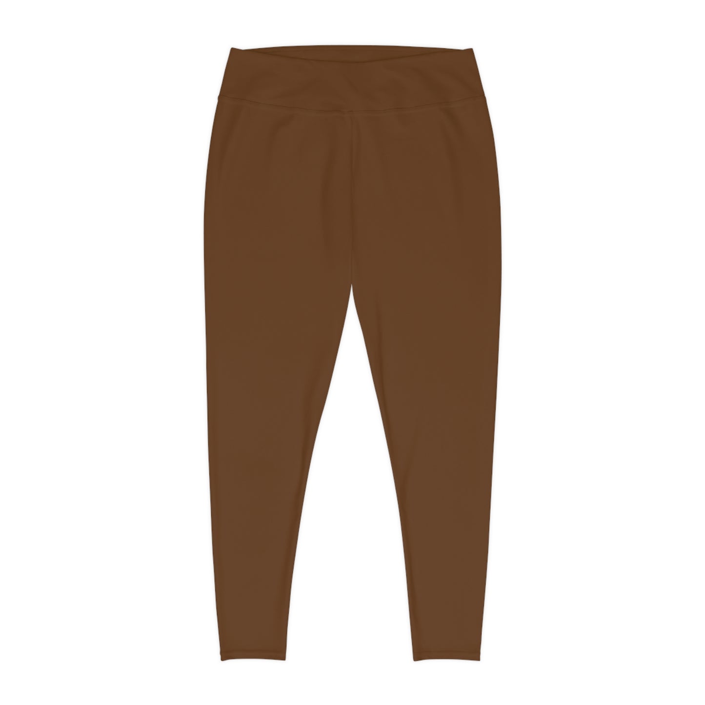 Minimalist | Muted Plus Size High Waisted Fitness Leggings with Cross Design - Perfect for Faith & Fitness