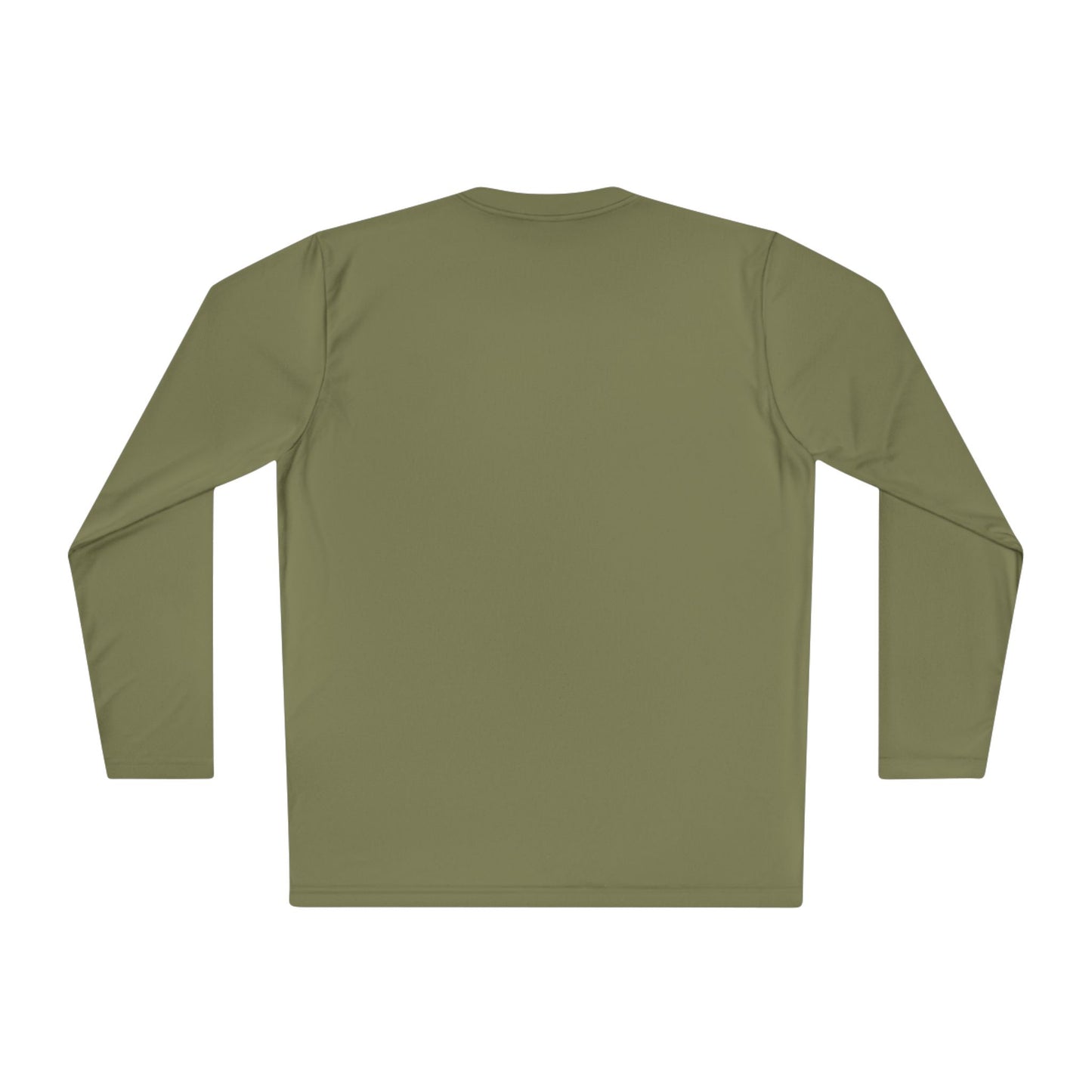Minimalist | Unisex Long Sleeve Moisture Wicking Tee with Cross Design