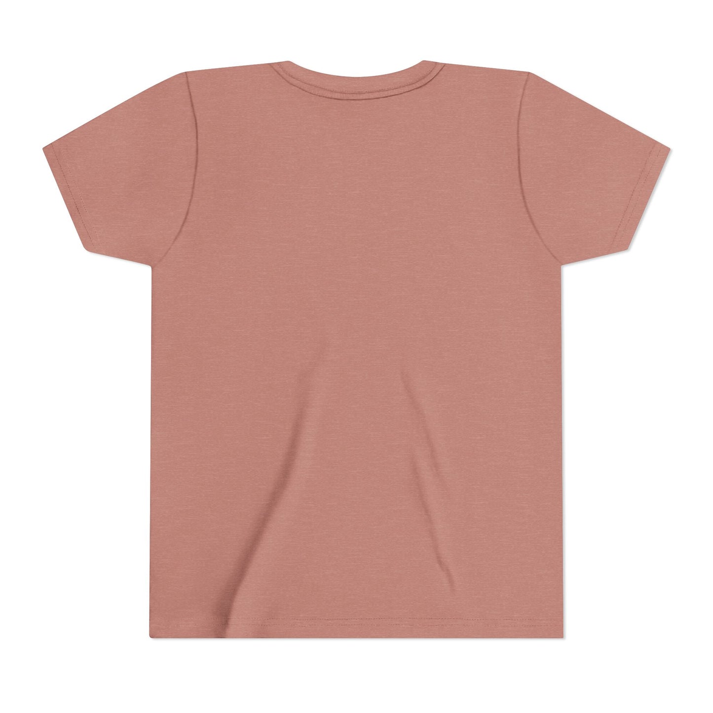 Minimalist | Youth Unisex Short Sleeve Tee with Cross Design