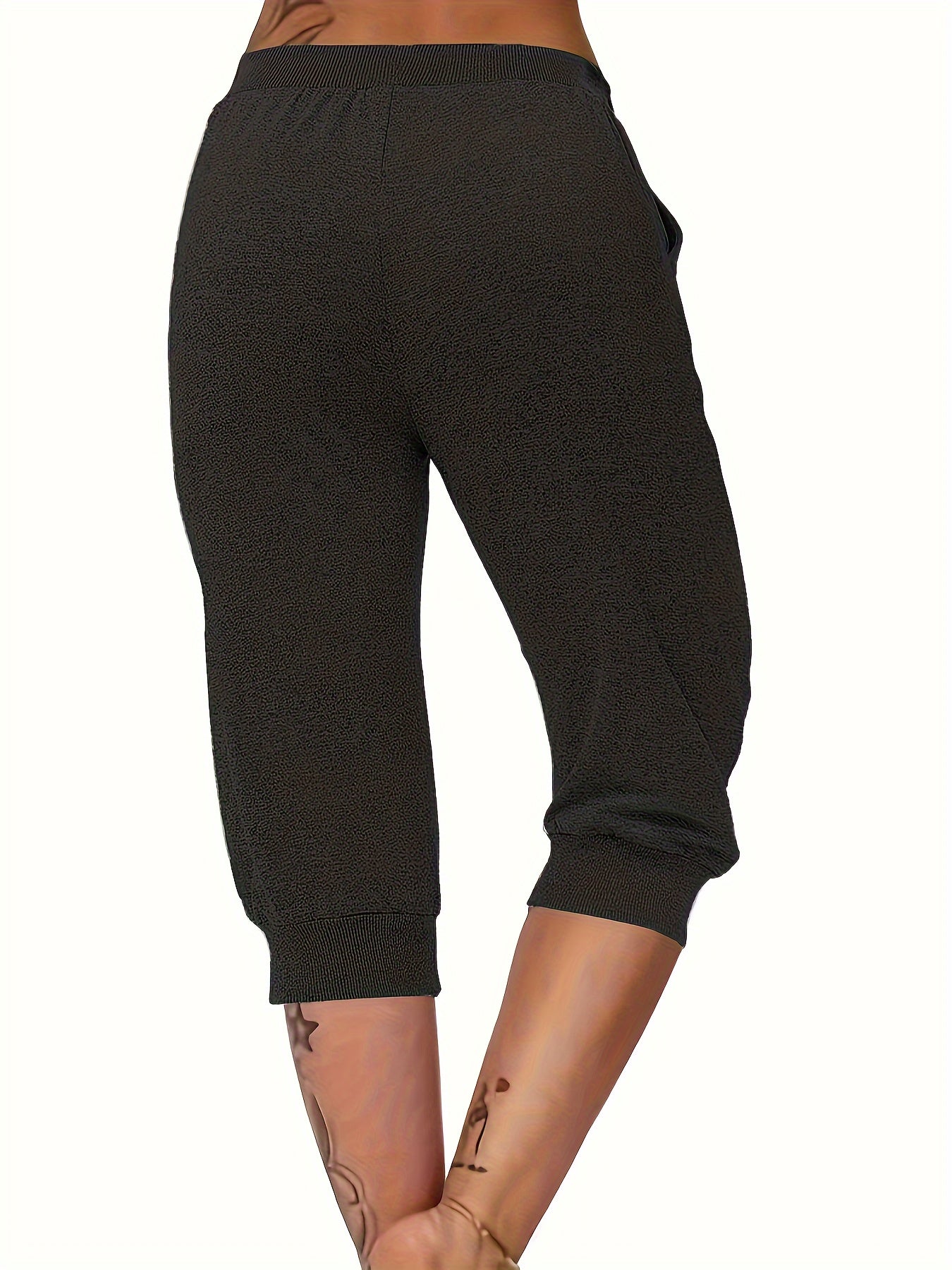 Women's Comfy Faith Printed Capris with Drawstring