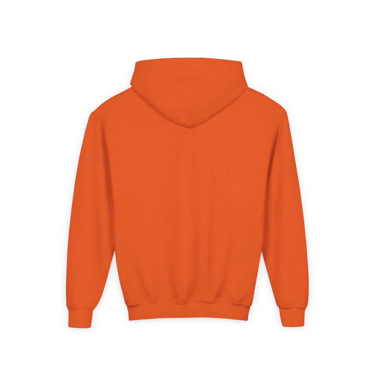 Minimalist | Muted Youth Heavy Blend Hooded Sweatshirt - Faithful Style with Inspirational Cross Design