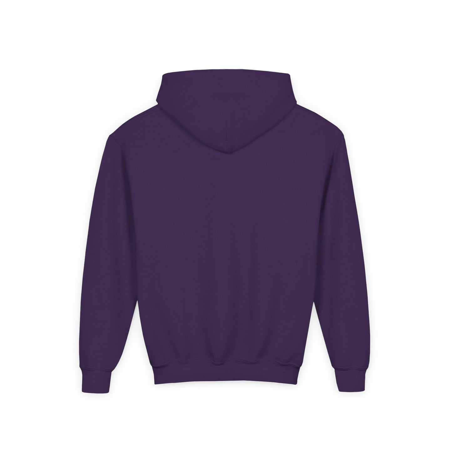 Minimalist | Muted Youth Heavy Blend Hooded Sweatshirt - Faithful Style with Inspirational Cross Design