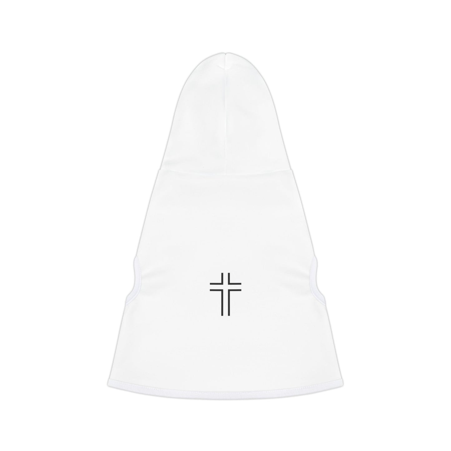 Minimalist | Pet Hoodie with Cross Design