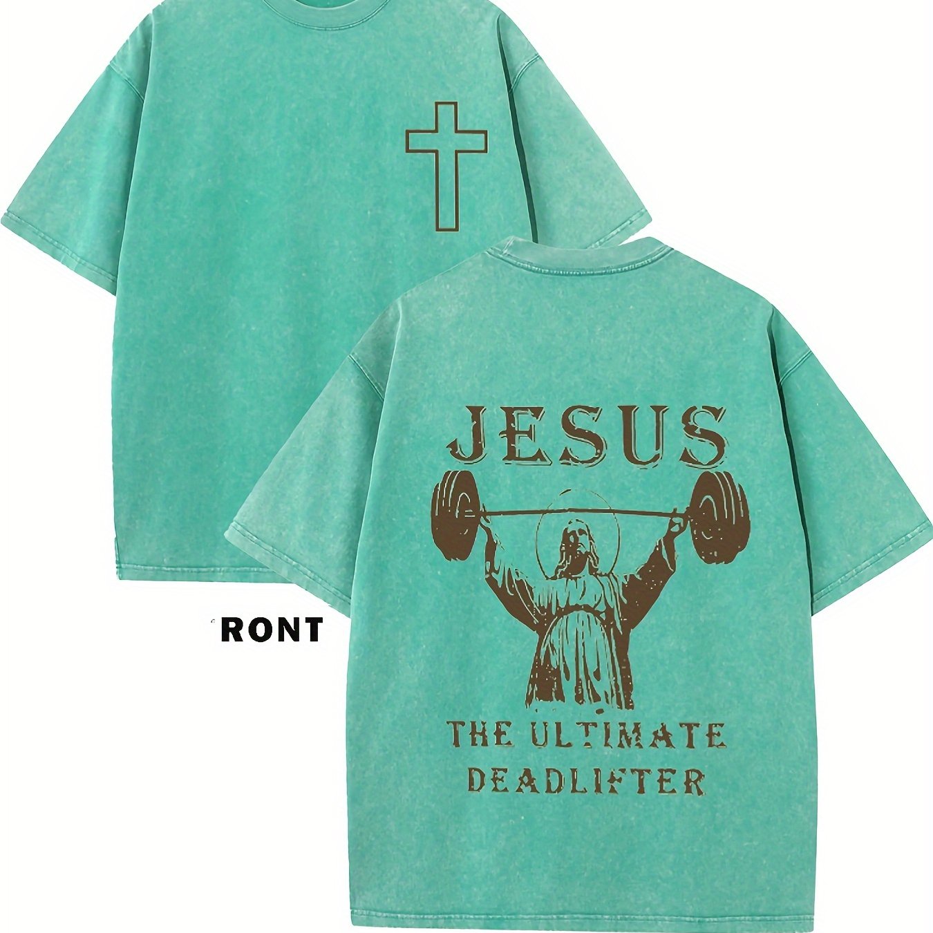 Jesus The Ultimate Hard Pull Men's Pattern T-Shirt
