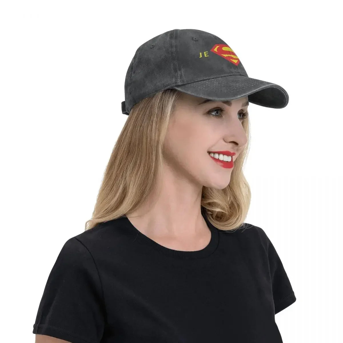 Super Jesus Distressed Baseball Cap