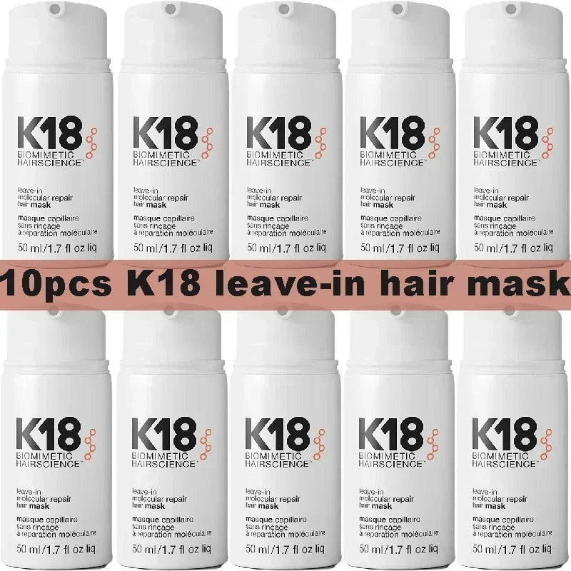 150ml K18 Leave-In Molecular Hair Mask Original Repair Molecular Hair Care Damaged Dry Frizzy 4 Minutes Treatment Moisturize